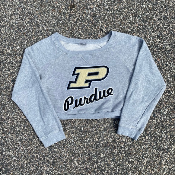 Purdue Cropped Sweatshirt - Picture 2 of 4